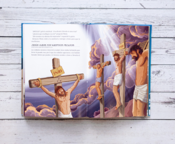 Biblia Junior Ilustrada y narrada para jóvenes lectores - Imagen 4